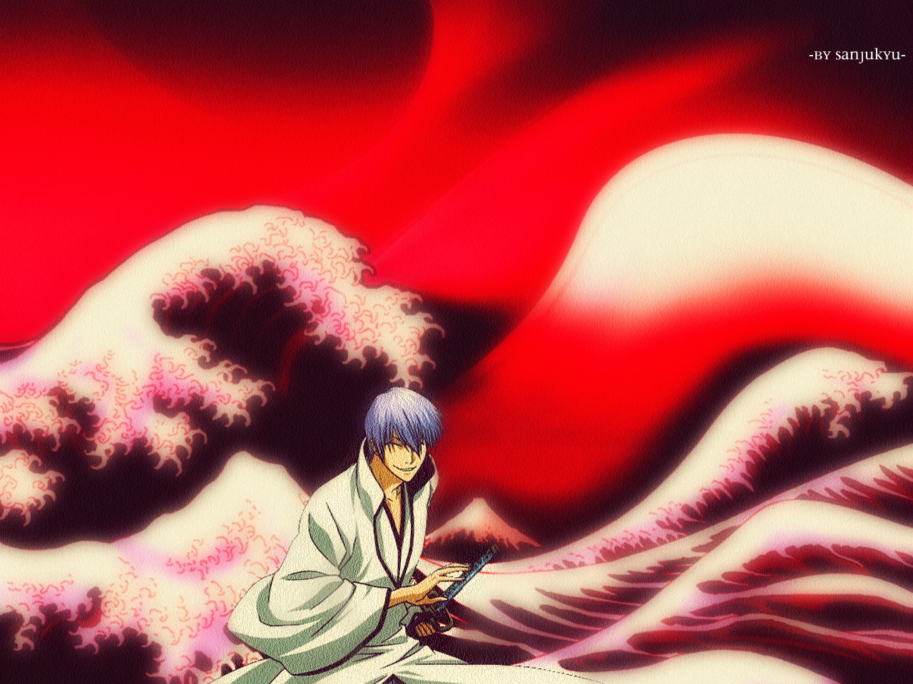 Download mobile wallpaper Gin Ichimaru, Bleach, Anime for free.