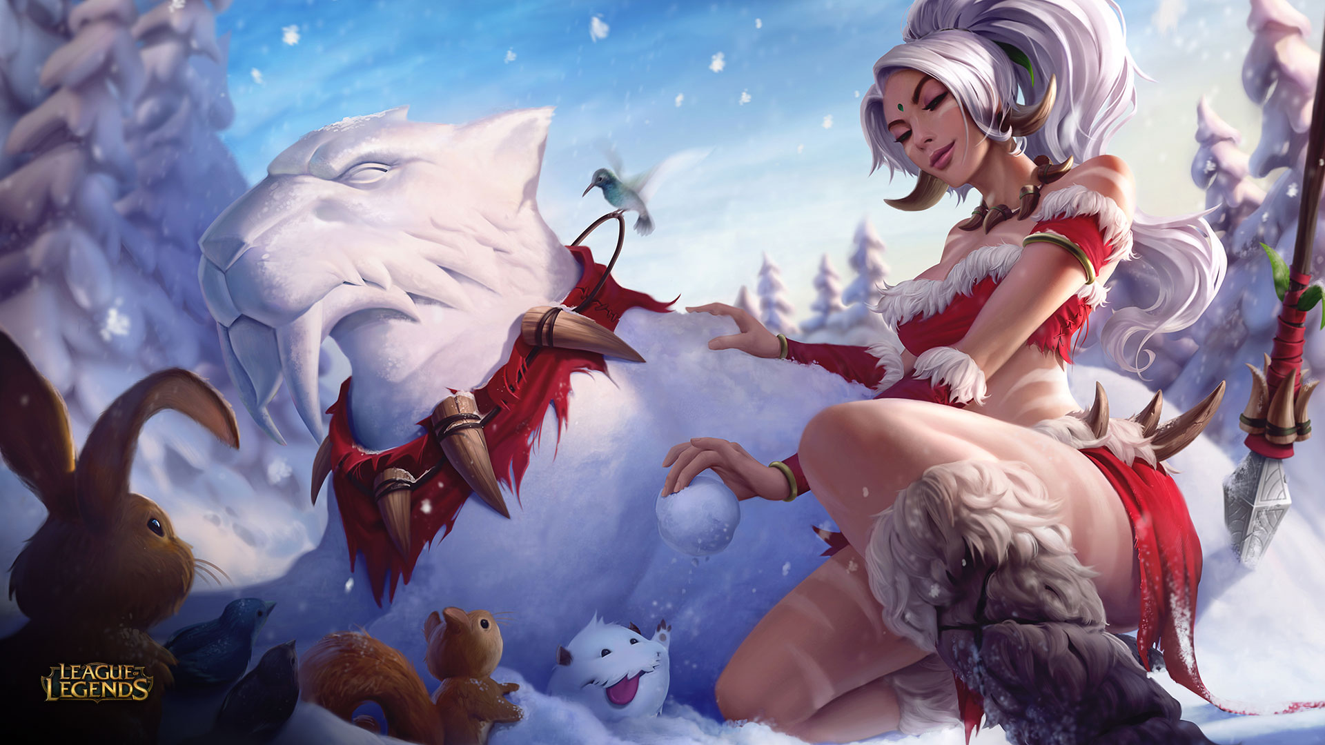 Free download wallpaper League Of Legends, Video Game, Nidalee (League Of Legends) on your PC desktop