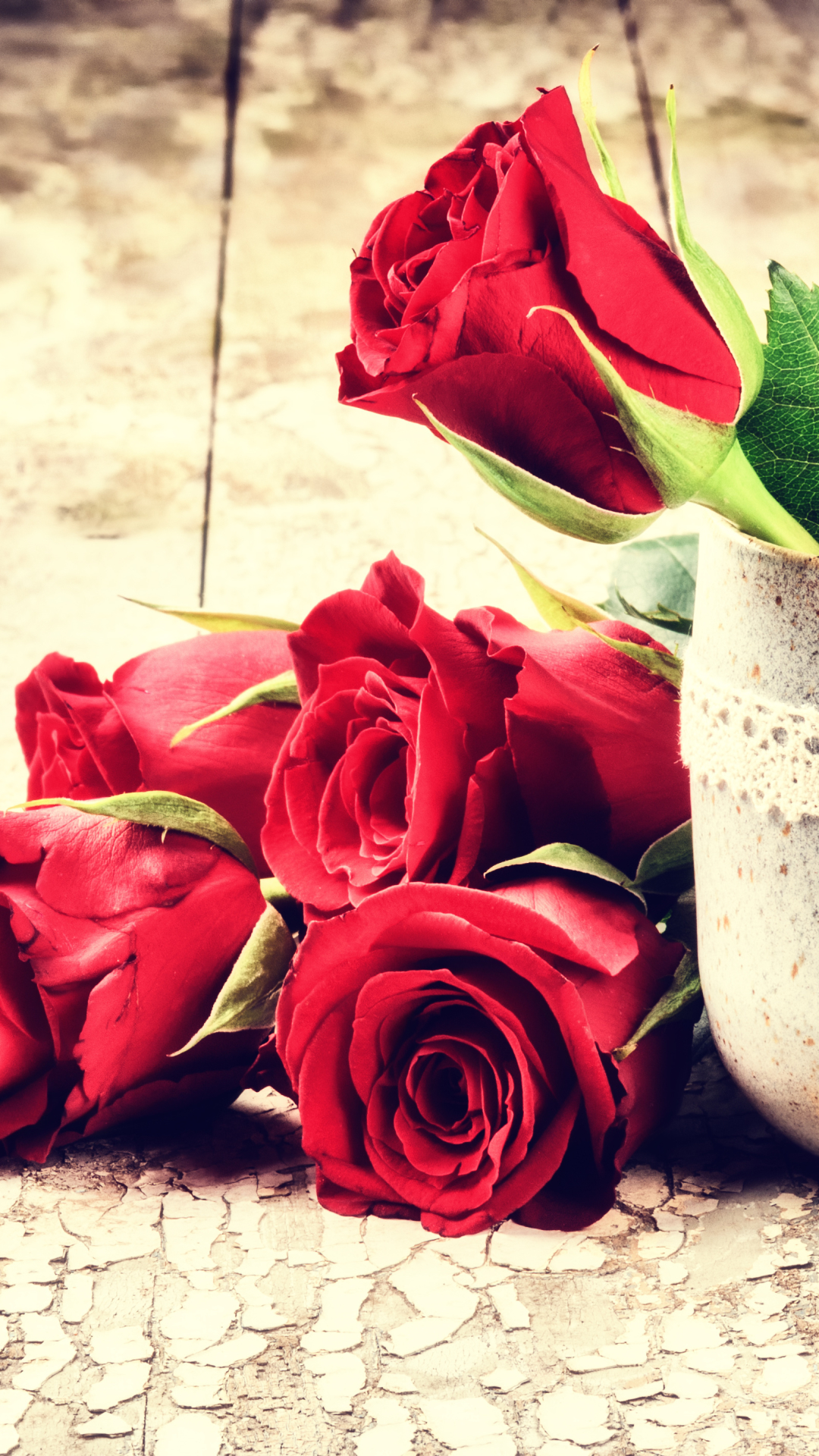 Descarga gratuita de fondo de pantalla para móvil de Rosa, Día De San Valentín, Taza, Día Festivo, Corazón, Rosa Roja, Fiesta.
