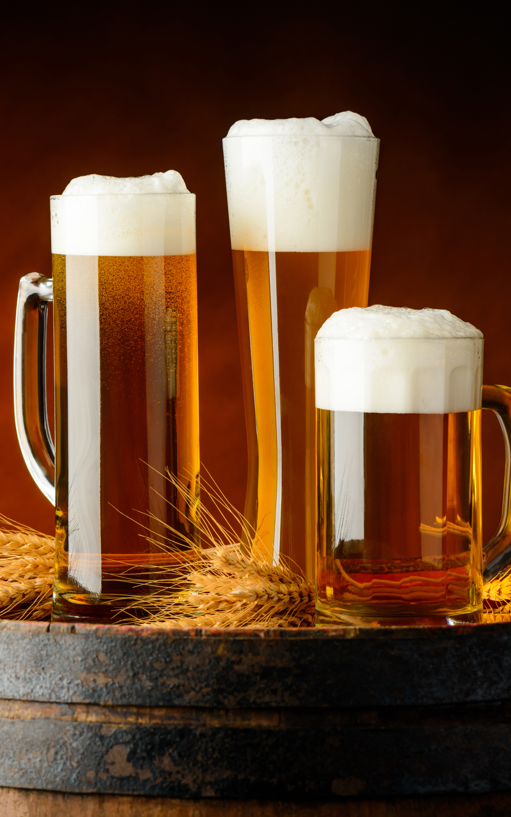 Download mobile wallpaper Food, Beer, Glass, Alcohol for free.