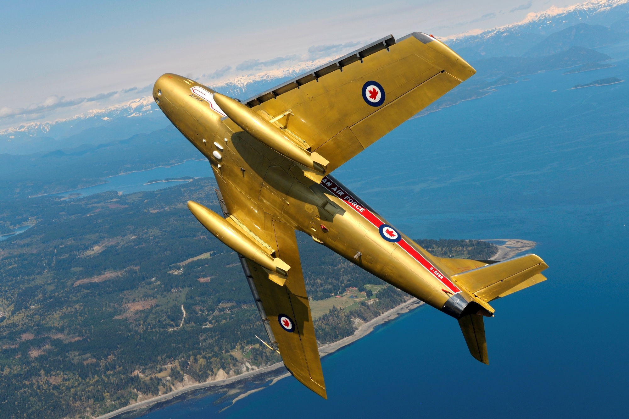 Завантажити шпалери Canadair Cl 13A Sabre Mk 5 на телефон безкоштовно