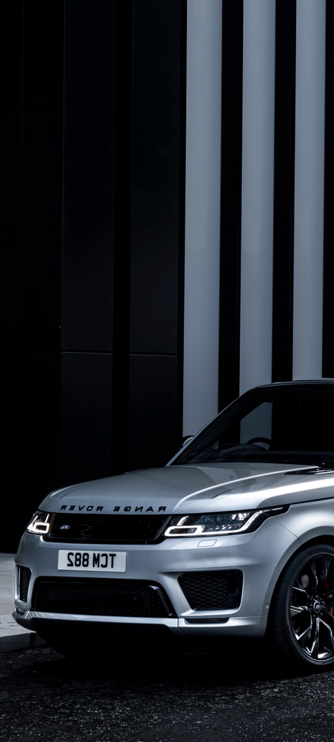 Handy-Wallpaper Auto, Range Rover, Autos, Geländewagen, Fahrzeuge, Silbernes Auto, Landrover, Range Rover Sport kostenlos herunterladen.
