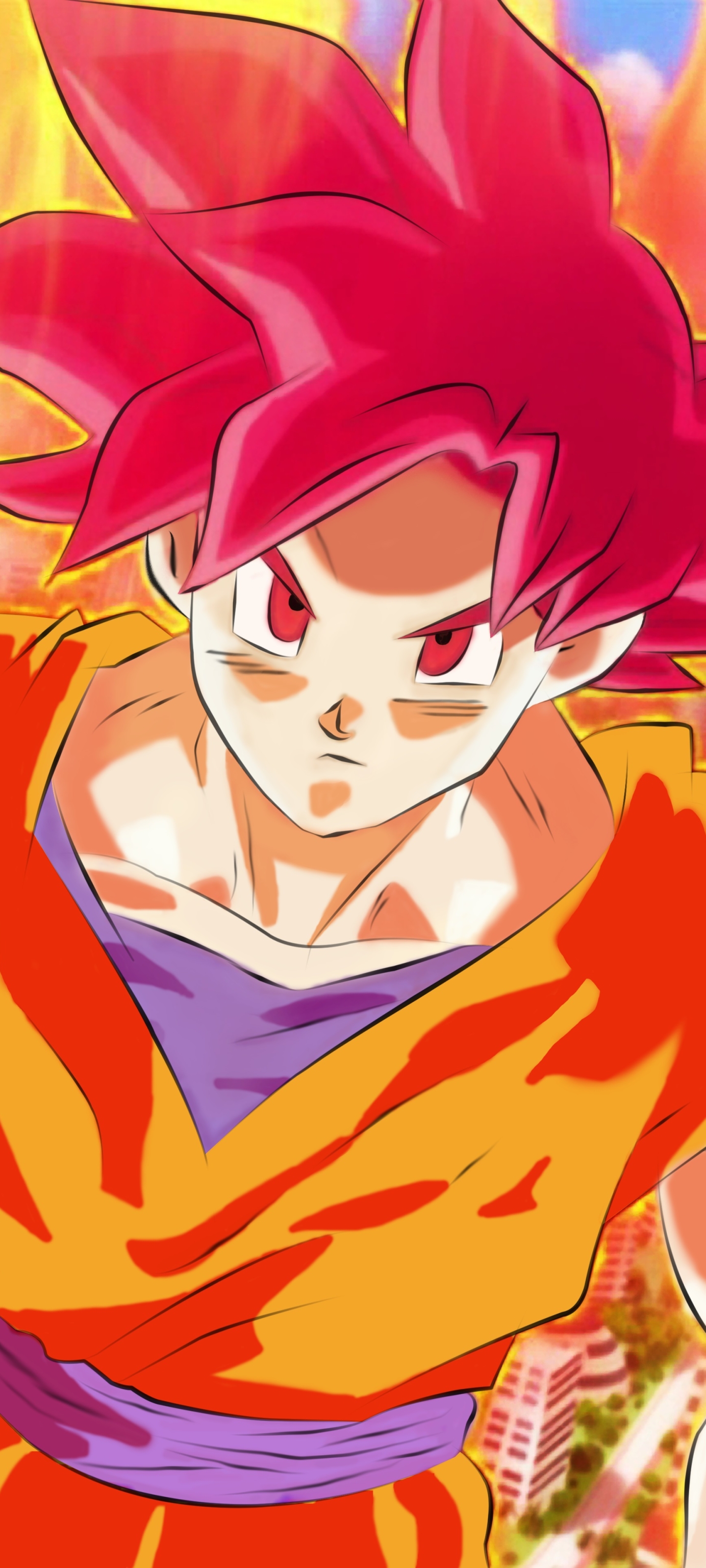 Baixe gratuitamente a imagem Anime, Dragon Ball Z, Esfera Do Dragão, Goku, Super Saiyajin, Deus Super Saiyajin na área de trabalho do seu PC