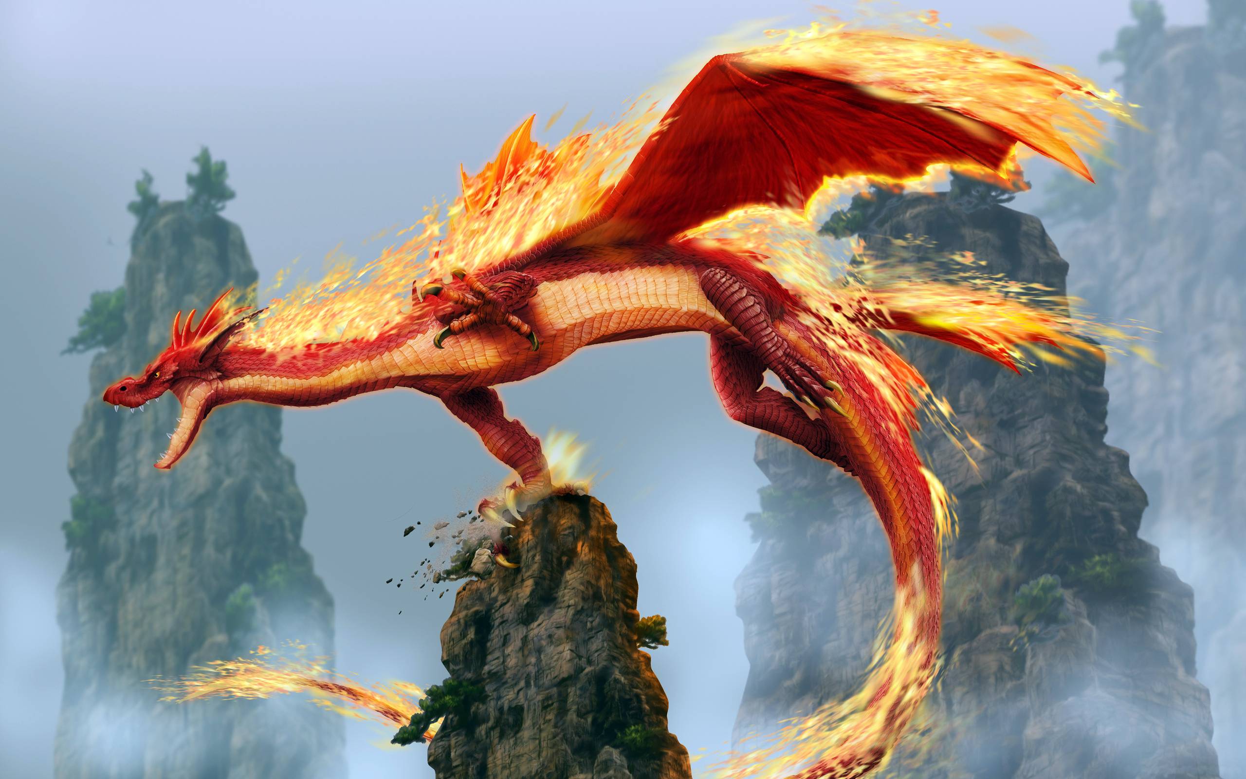 Download mobile wallpaper Fantasy, Dragon for free.