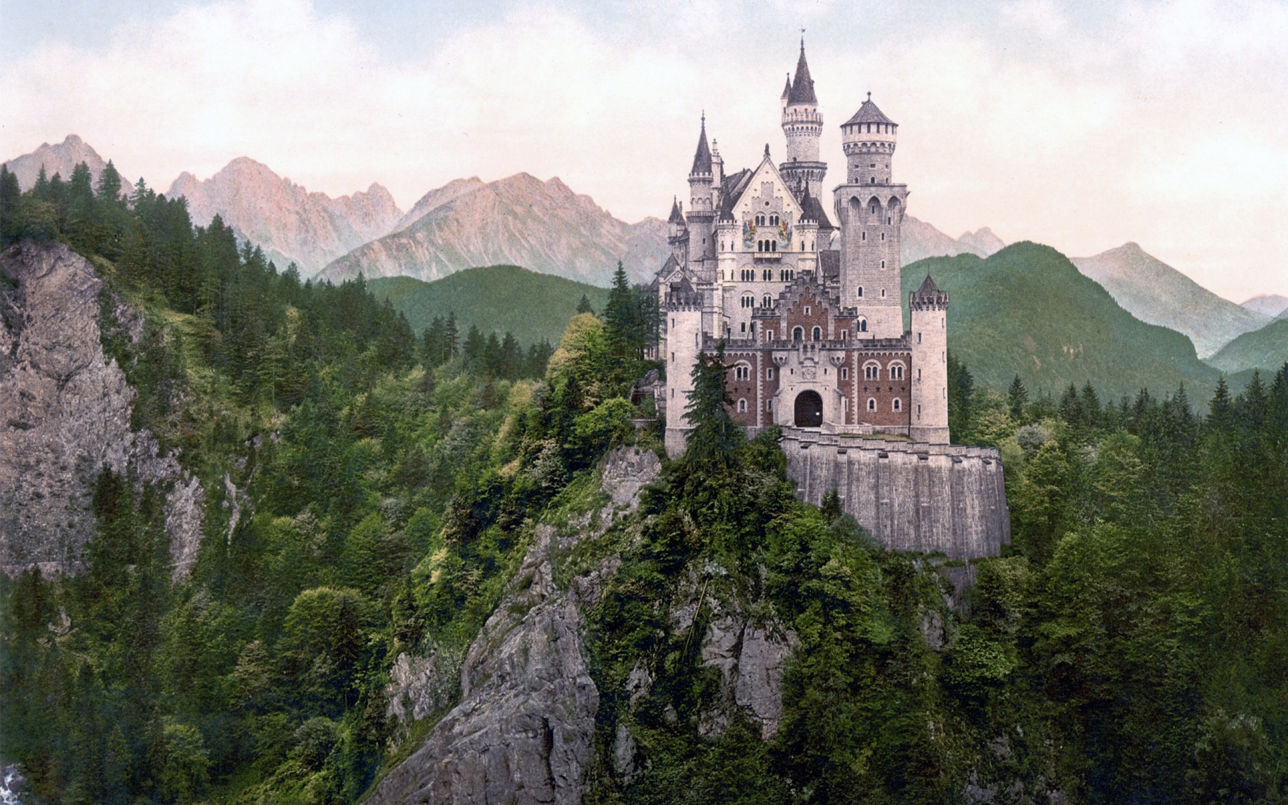 Download mobile wallpaper Neuschwanstein Castle, Man Made, Castles for free.