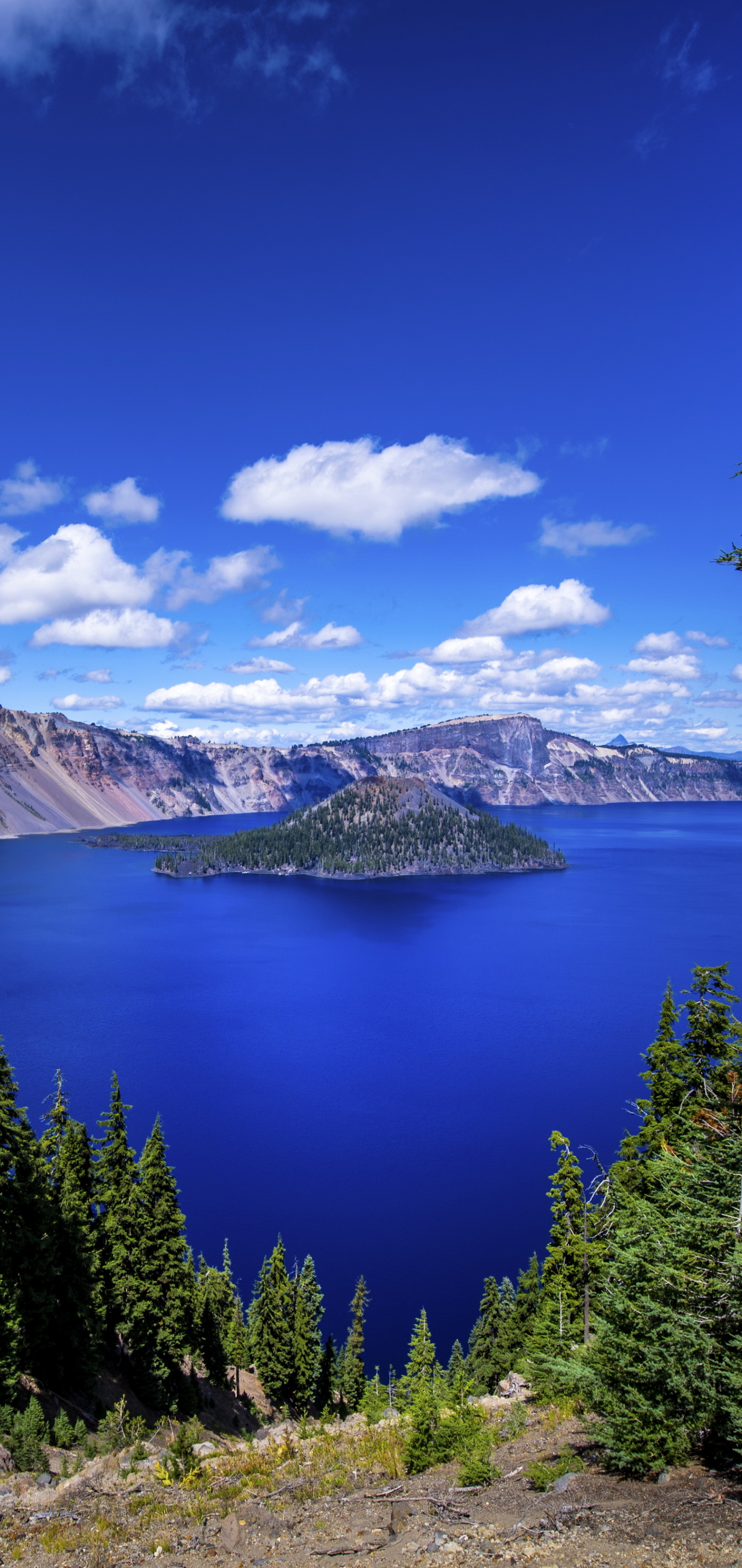 Скачать картинку Озеро, Орегон, Земля/природа, Кратерное Озеро в телефон бесплатно.
