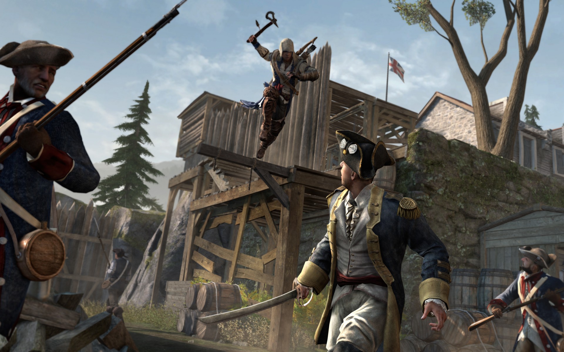 Baixe gratuitamente a imagem Videogame, Assassin's Creed, Assassin's Creed Iii na área de trabalho do seu PC