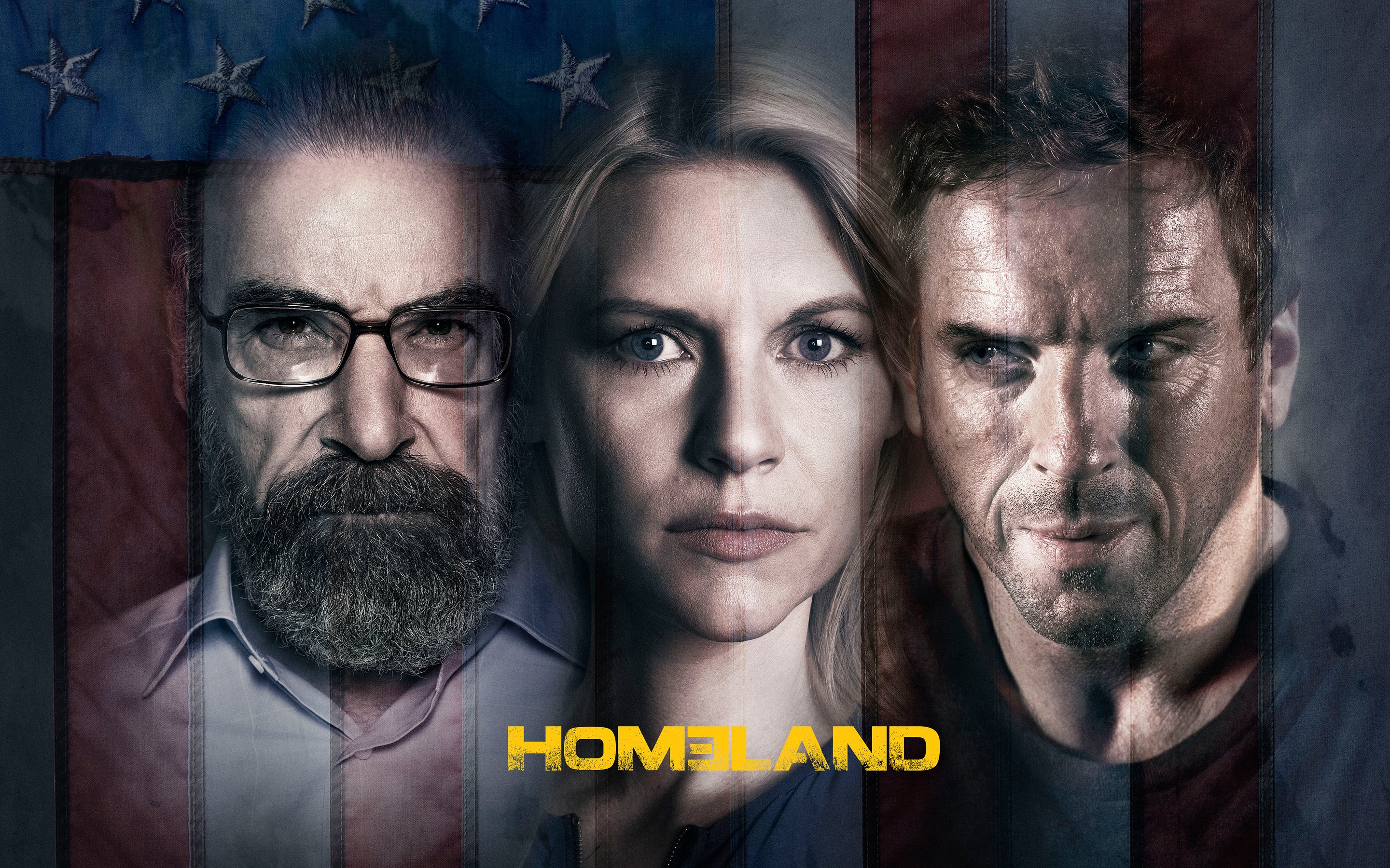 Download mobile wallpaper Tv Show, Claire Danes, Homeland, Damian Lewis, Mandy Patinkin for free.