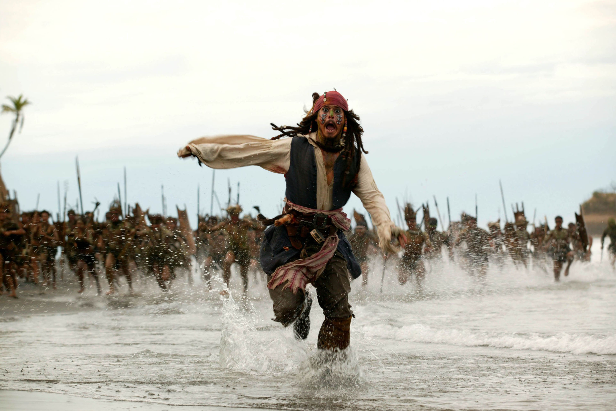 Téléchargez des papiers peints mobile Pirates Des Caraïbes, Johnny Depp, Film, Jack Sparrow, Pirates Des Caraïbes : Le Secret Du Coffre Maudit gratuitement.