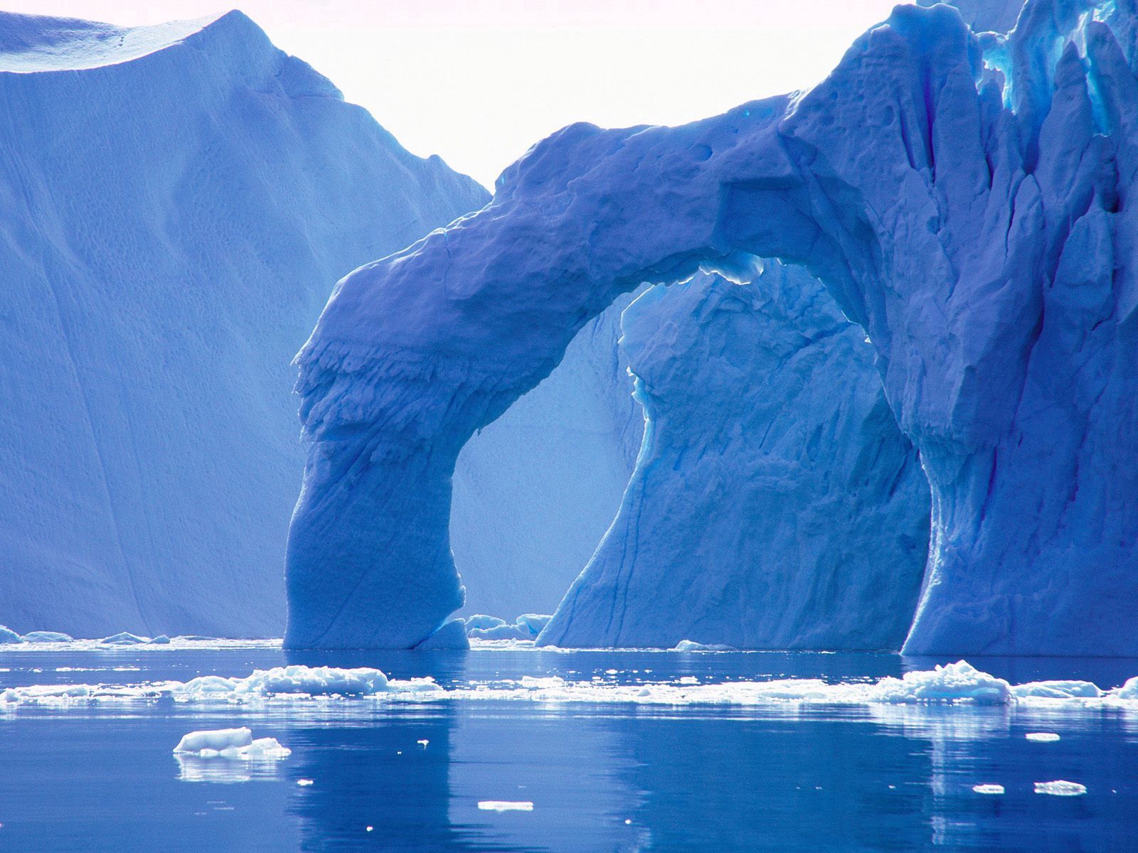 nature, glacier, iceberg, arch, cold Smartphone Background