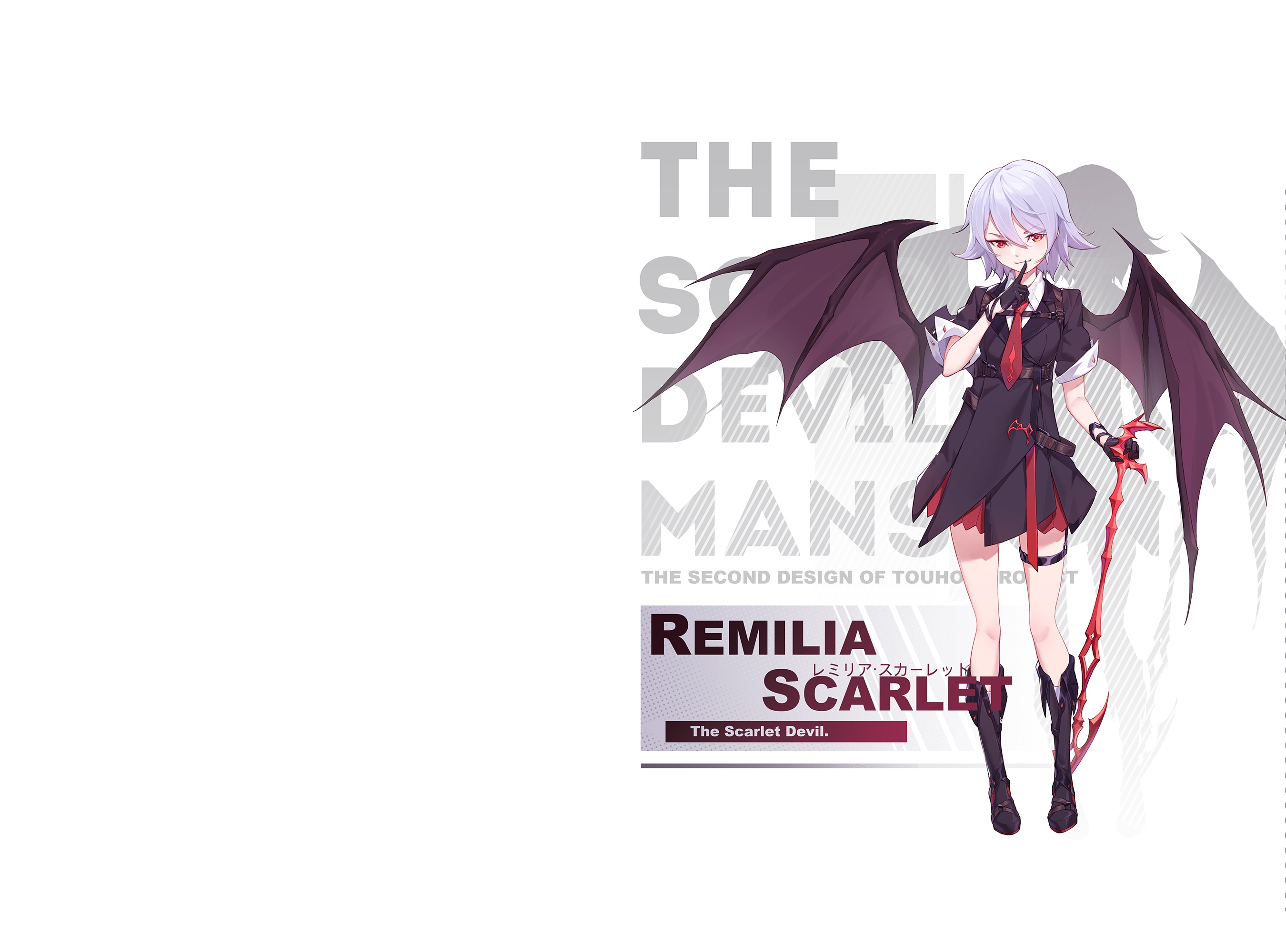 Handy-Wallpaper Animes, Remilia Scharlachrot, Tuhu kostenlos herunterladen.